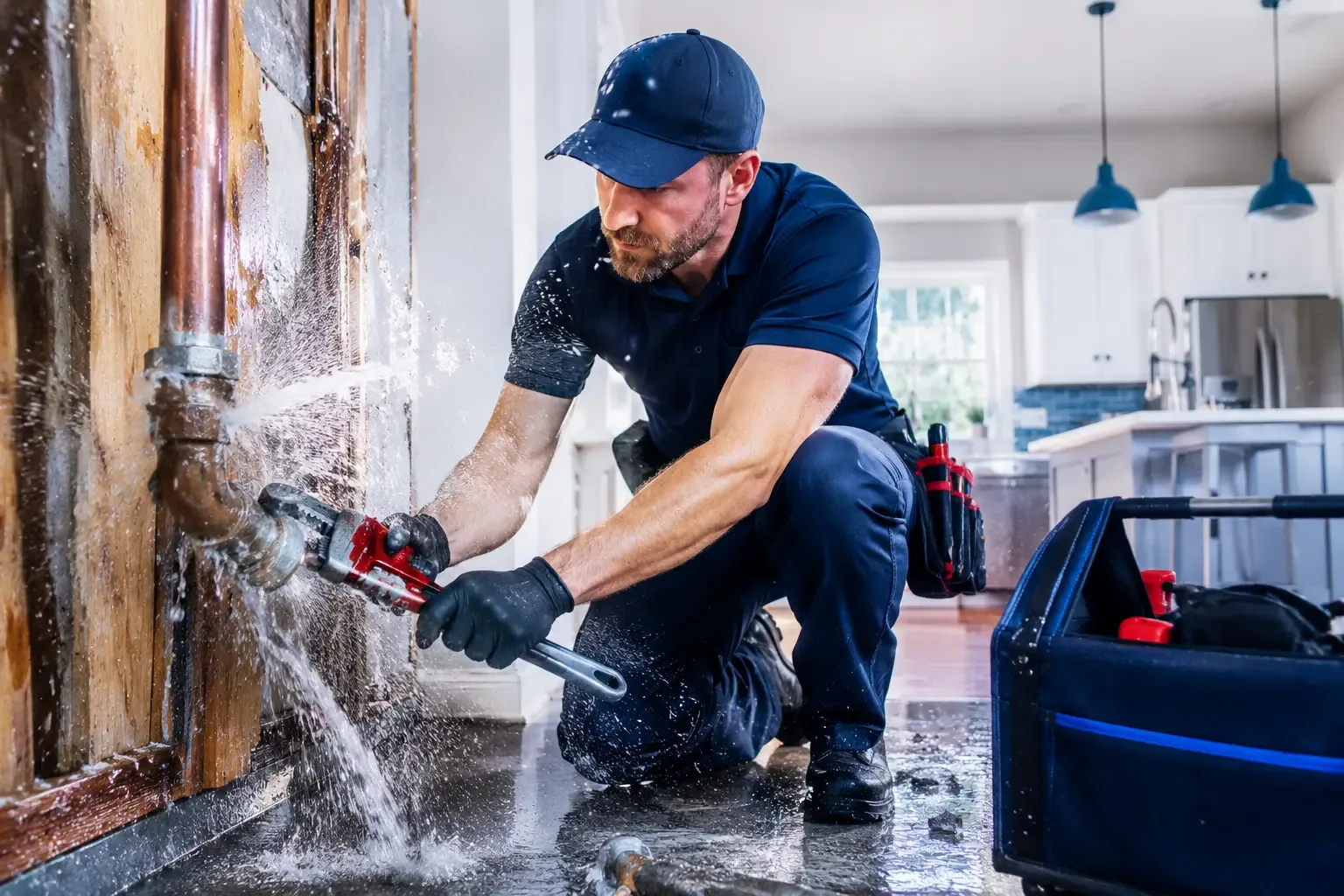 Local emergency pipe repair professionals in Rowdy, KY
